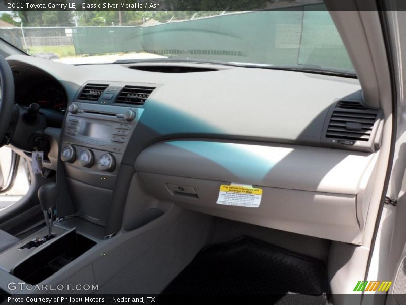 Classic Silver Metallic / Ash 2011 Toyota Camry LE