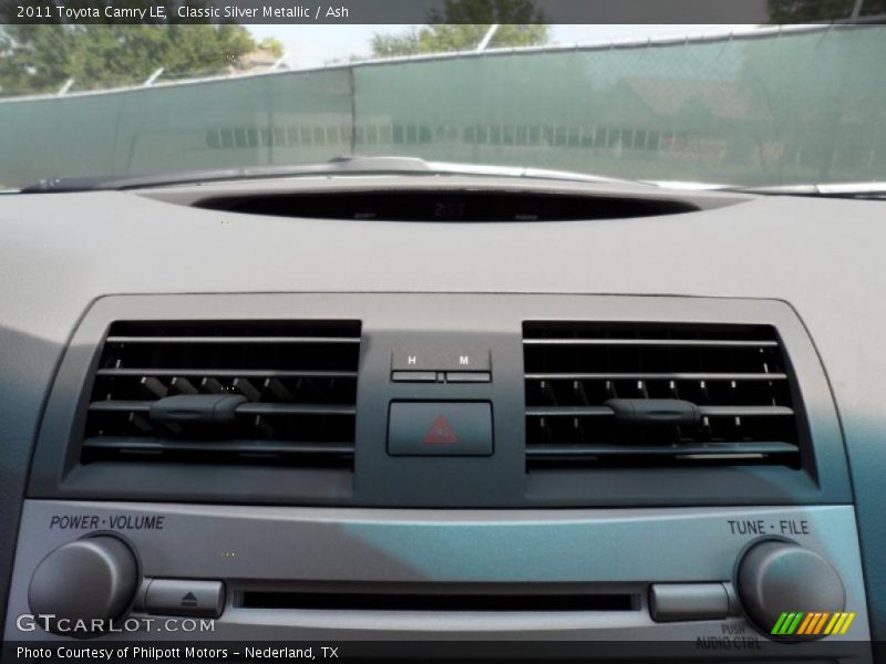 Classic Silver Metallic / Ash 2011 Toyota Camry LE