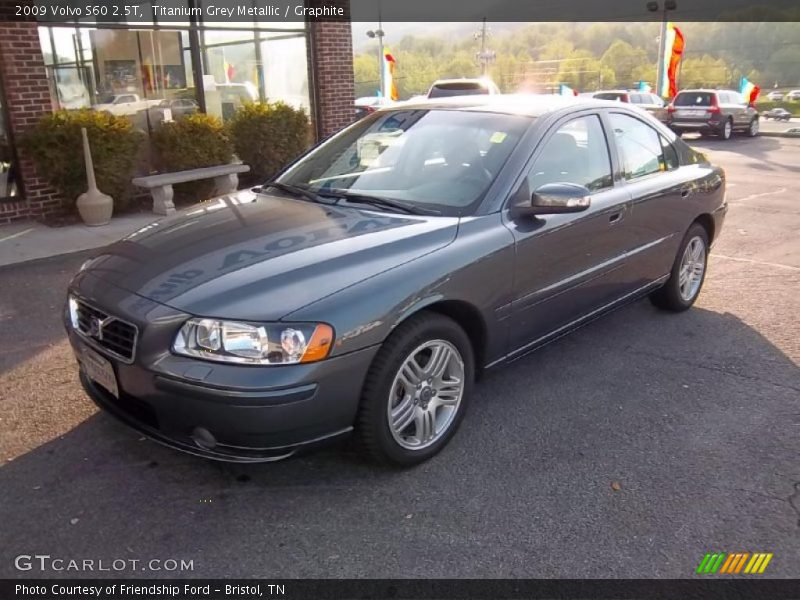 Titanium Grey Metallic / Graphite 2009 Volvo S60 2.5T