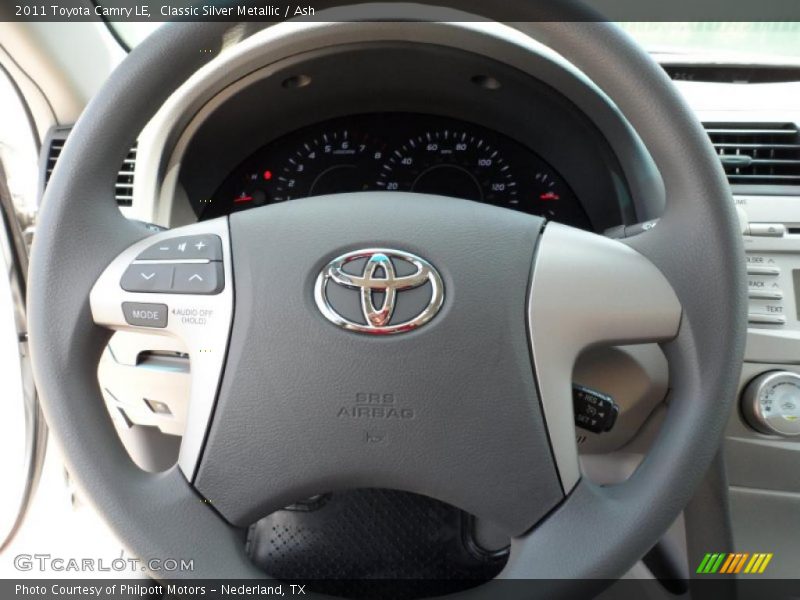 Classic Silver Metallic / Ash 2011 Toyota Camry LE