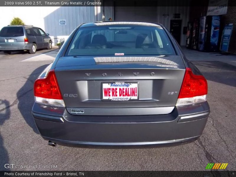 Titanium Grey Metallic / Graphite 2009 Volvo S60 2.5T