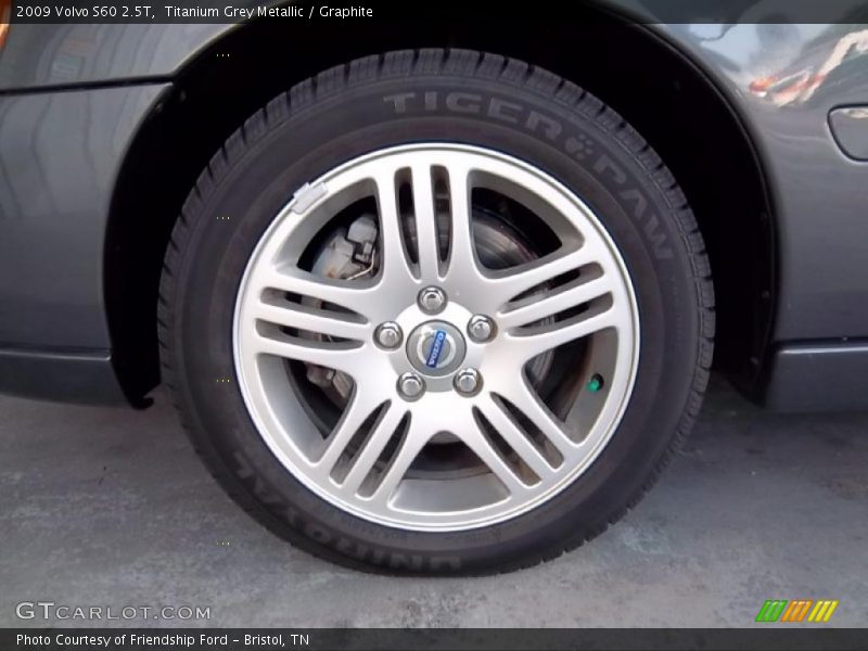 Titanium Grey Metallic / Graphite 2009 Volvo S60 2.5T