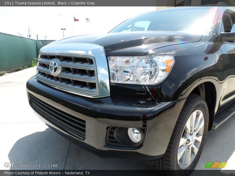 Black / Graphite Gray 2011 Toyota Sequoia Limited