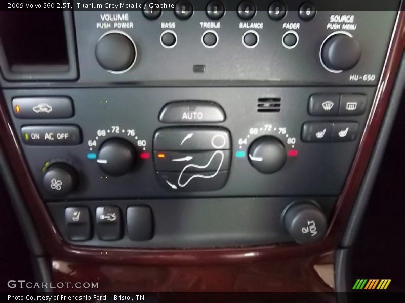 Titanium Grey Metallic / Graphite 2009 Volvo S60 2.5T