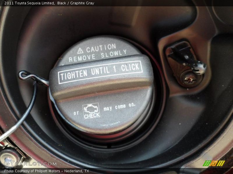 Black / Graphite Gray 2011 Toyota Sequoia Limited