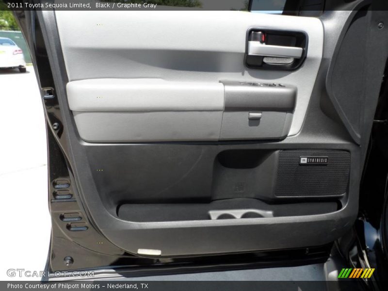 Black / Graphite Gray 2011 Toyota Sequoia Limited
