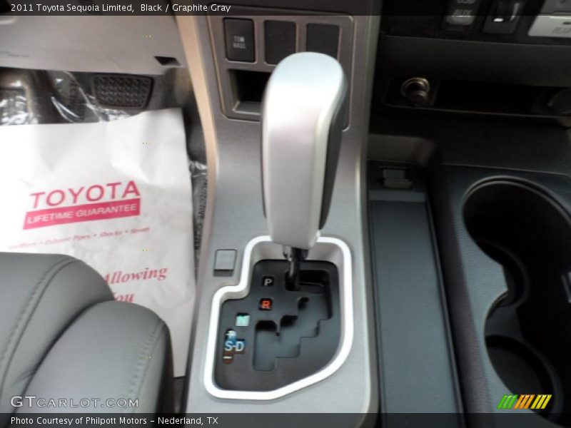 Black / Graphite Gray 2011 Toyota Sequoia Limited