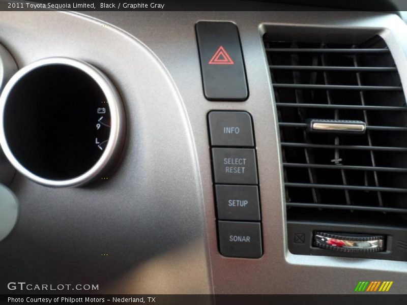 Black / Graphite Gray 2011 Toyota Sequoia Limited