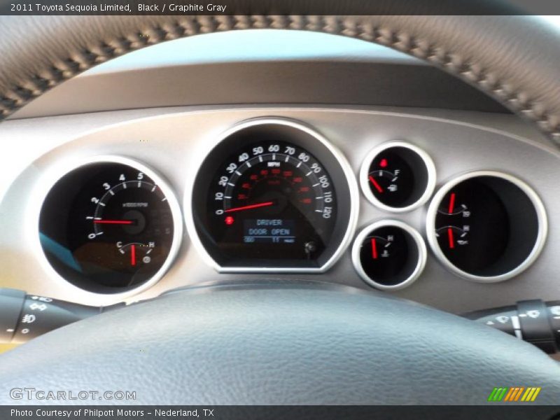 Black / Graphite Gray 2011 Toyota Sequoia Limited