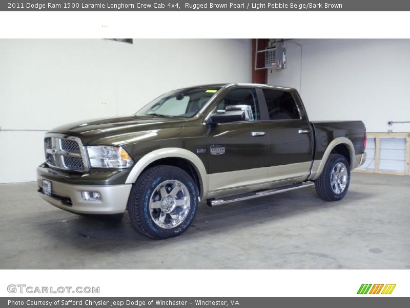  2011 Ram 1500 Laramie Longhorn Crew Cab 4x4 Rugged Brown Pearl