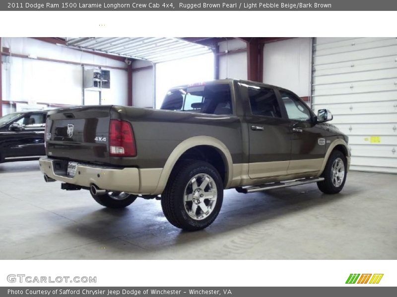  2011 Ram 1500 Laramie Longhorn Crew Cab 4x4 Rugged Brown Pearl