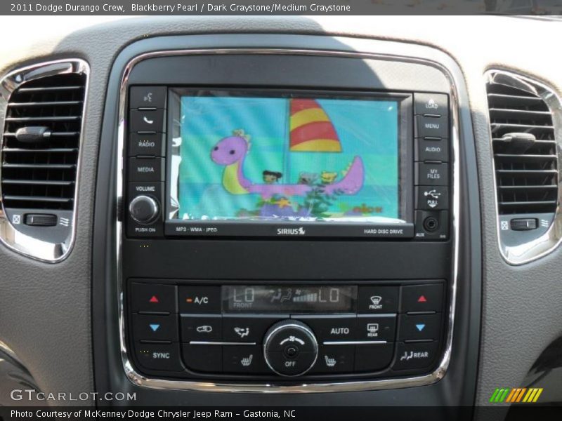 Blackberry Pearl / Dark Graystone/Medium Graystone 2011 Dodge Durango Crew
