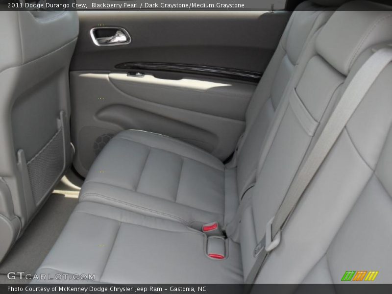 Blackberry Pearl / Dark Graystone/Medium Graystone 2011 Dodge Durango Crew