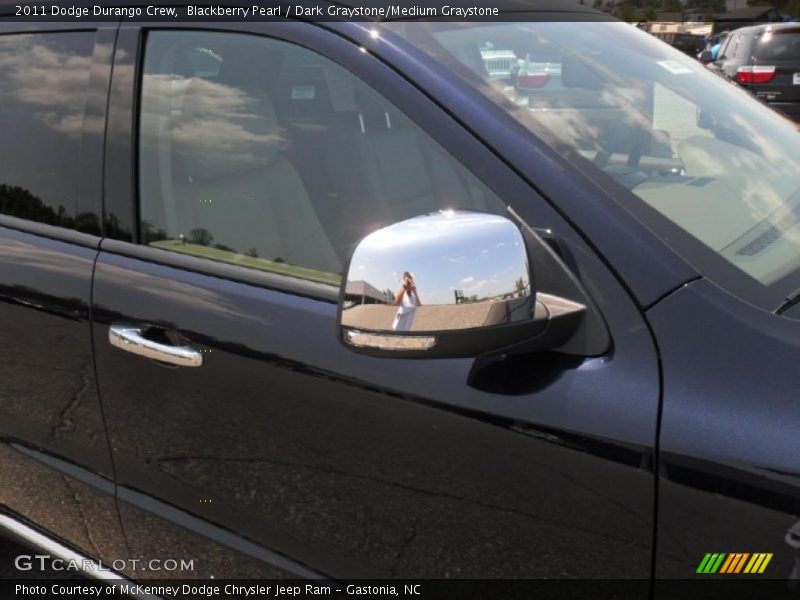 Blackberry Pearl / Dark Graystone/Medium Graystone 2011 Dodge Durango Crew