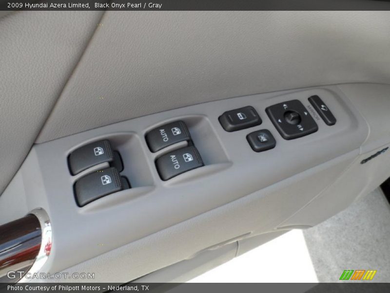 Black Onyx Pearl / Gray 2009 Hyundai Azera Limited