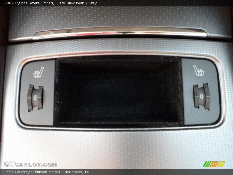 Black Onyx Pearl / Gray 2009 Hyundai Azera Limited