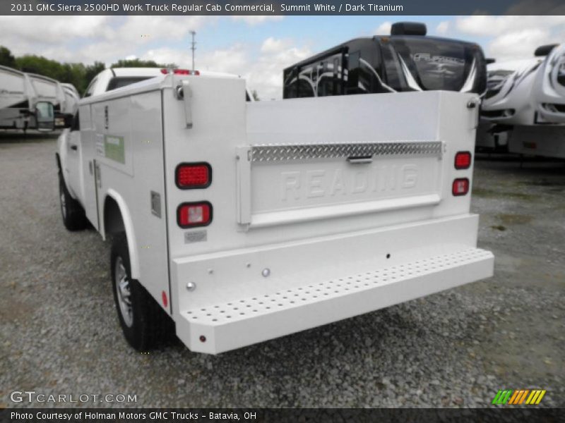Summit White / Dark Titanium 2011 GMC Sierra 2500HD Work Truck Regular Cab Commercial