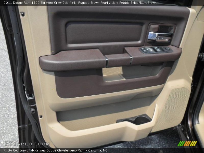Rugged Brown Pearl / Light Pebble Beige/Bark Brown 2011 Dodge Ram 1500 Big Horn Crew Cab 4x4