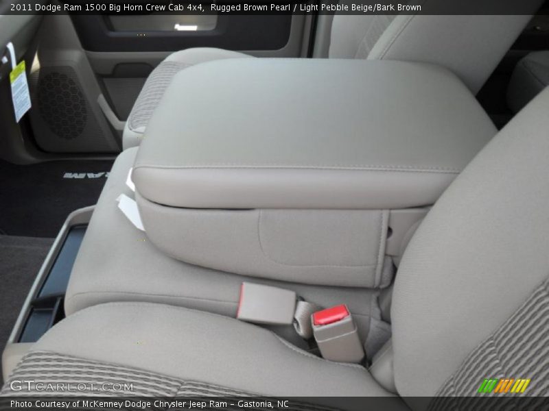 Rugged Brown Pearl / Light Pebble Beige/Bark Brown 2011 Dodge Ram 1500 Big Horn Crew Cab 4x4