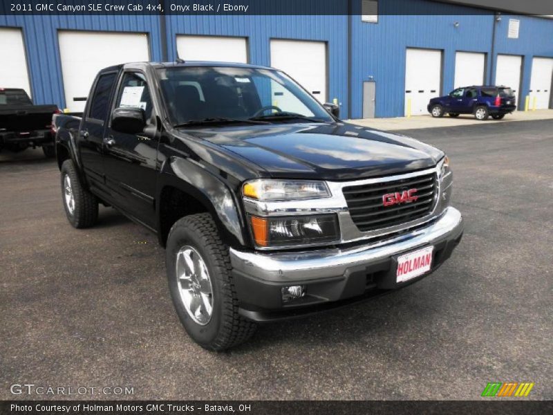 Onyx Black / Ebony 2011 GMC Canyon SLE Crew Cab 4x4