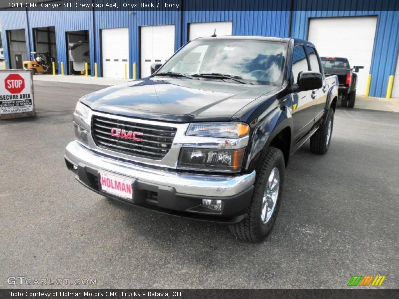 Onyx Black / Ebony 2011 GMC Canyon SLE Crew Cab 4x4