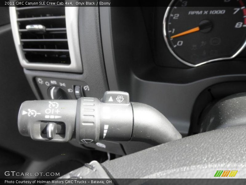 Onyx Black / Ebony 2011 GMC Canyon SLE Crew Cab 4x4