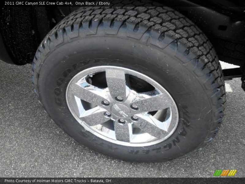 Onyx Black / Ebony 2011 GMC Canyon SLE Crew Cab 4x4