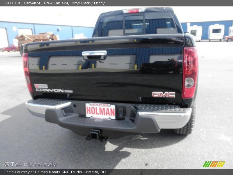 Onyx Black / Ebony 2011 GMC Canyon SLE Crew Cab 4x4