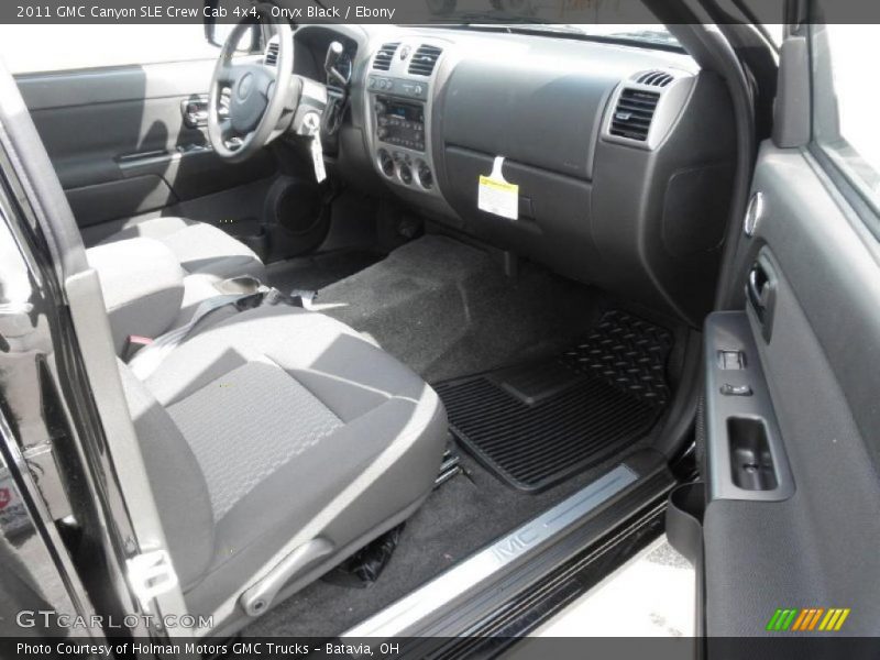 Onyx Black / Ebony 2011 GMC Canyon SLE Crew Cab 4x4