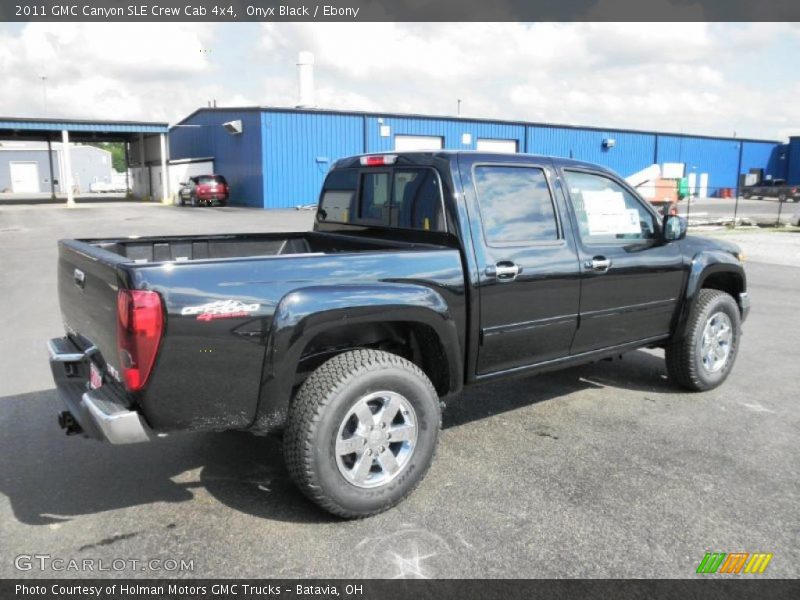  2011 Canyon SLE Crew Cab 4x4 Onyx Black