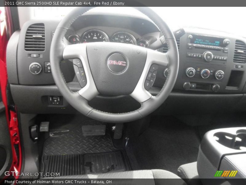 Fire Red / Ebony 2011 GMC Sierra 2500HD SLE Regular Cab 4x4