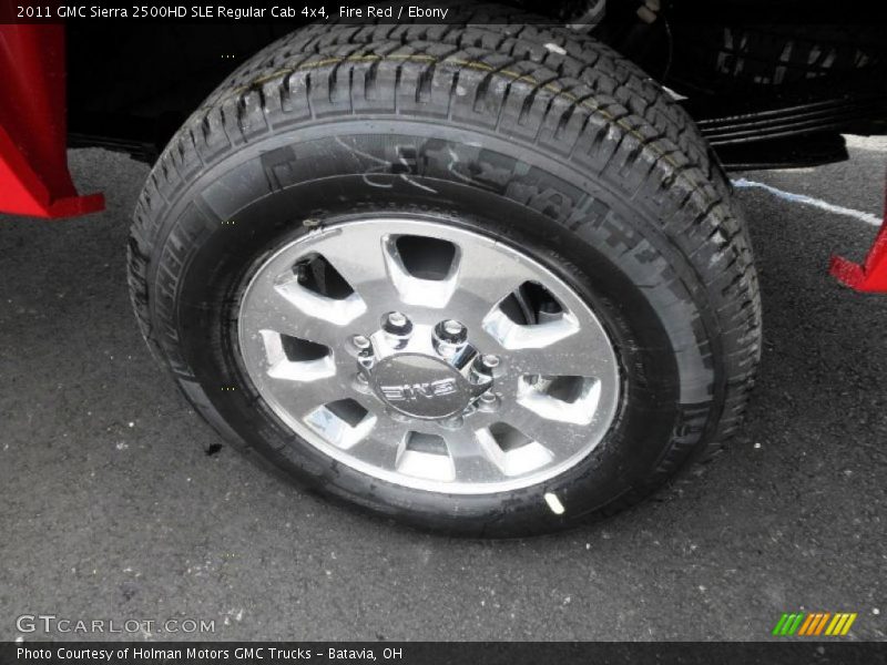 Fire Red / Ebony 2011 GMC Sierra 2500HD SLE Regular Cab 4x4