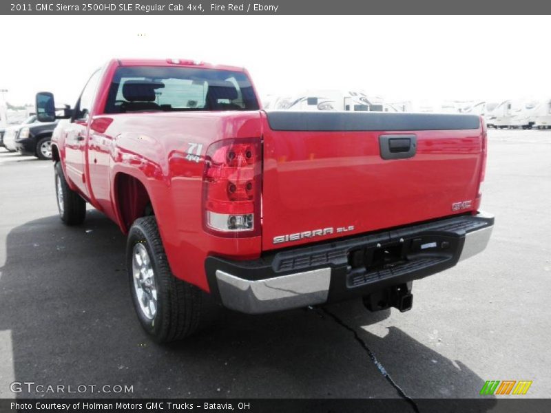  2011 Sierra 2500HD SLE Regular Cab 4x4 Fire Red