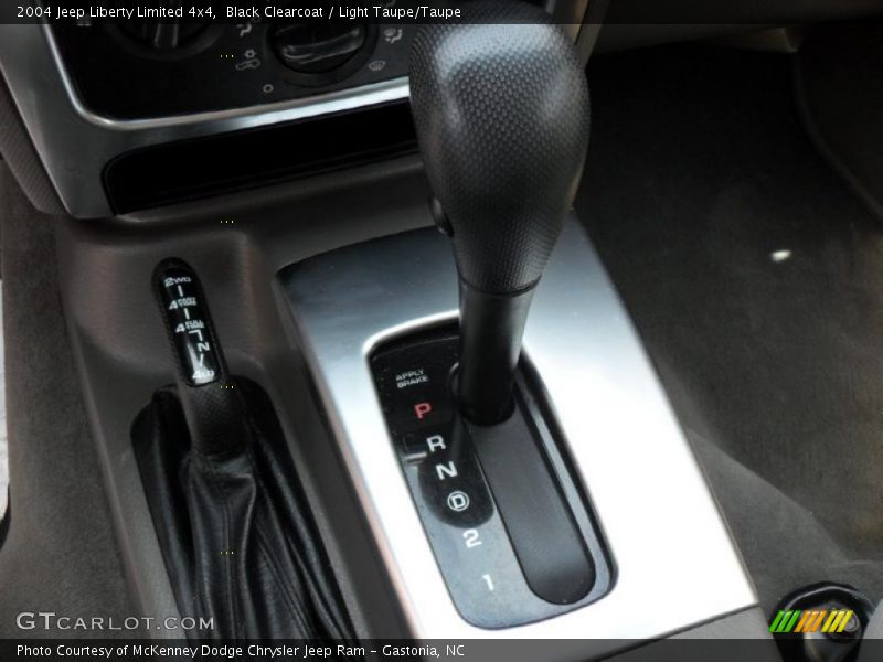 Black Clearcoat / Light Taupe/Taupe 2004 Jeep Liberty Limited 4x4