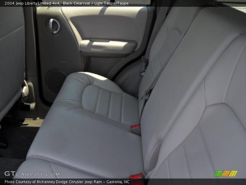 Black Clearcoat / Light Taupe/Taupe 2004 Jeep Liberty Limited 4x4
