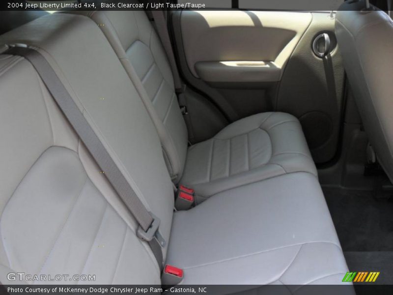 Black Clearcoat / Light Taupe/Taupe 2004 Jeep Liberty Limited 4x4