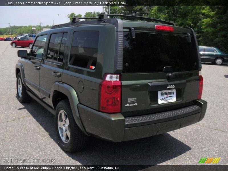 Jeep Green Metallic / Dark Slate Gray 2009 Jeep Commander Sport 4x4
