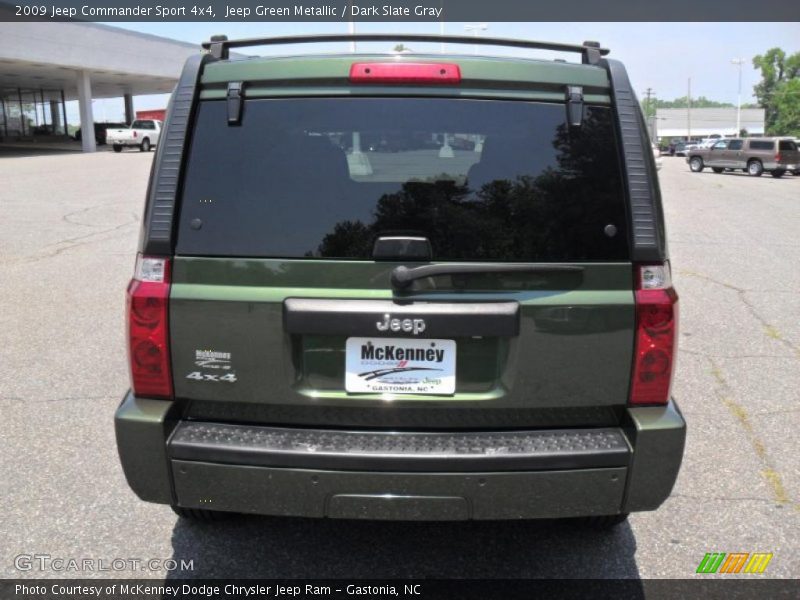 Jeep Green Metallic / Dark Slate Gray 2009 Jeep Commander Sport 4x4