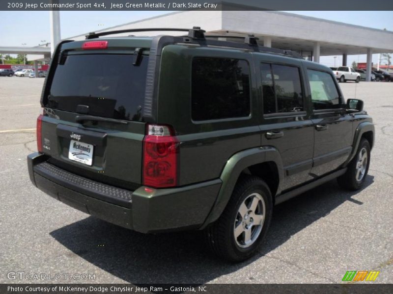 Jeep Green Metallic / Dark Slate Gray 2009 Jeep Commander Sport 4x4
