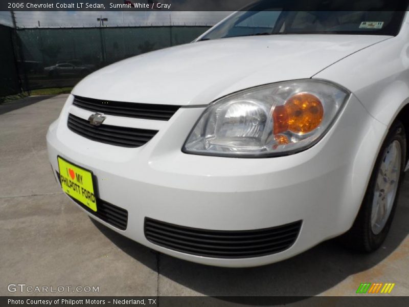 Summit White / Gray 2006 Chevrolet Cobalt LT Sedan