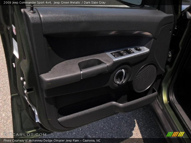 Jeep Green Metallic / Dark Slate Gray 2009 Jeep Commander Sport 4x4