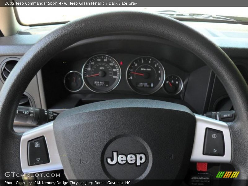 Jeep Green Metallic / Dark Slate Gray 2009 Jeep Commander Sport 4x4