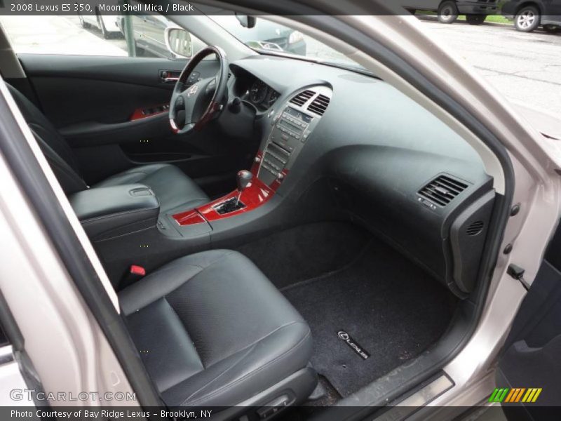 Moon Shell Mica / Black 2008 Lexus ES 350