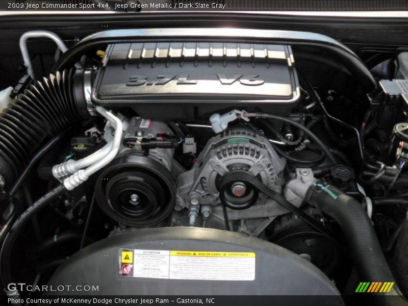  2009 Commander Sport 4x4 Engine - 3.7 Liter SOHC 12-Valve V6