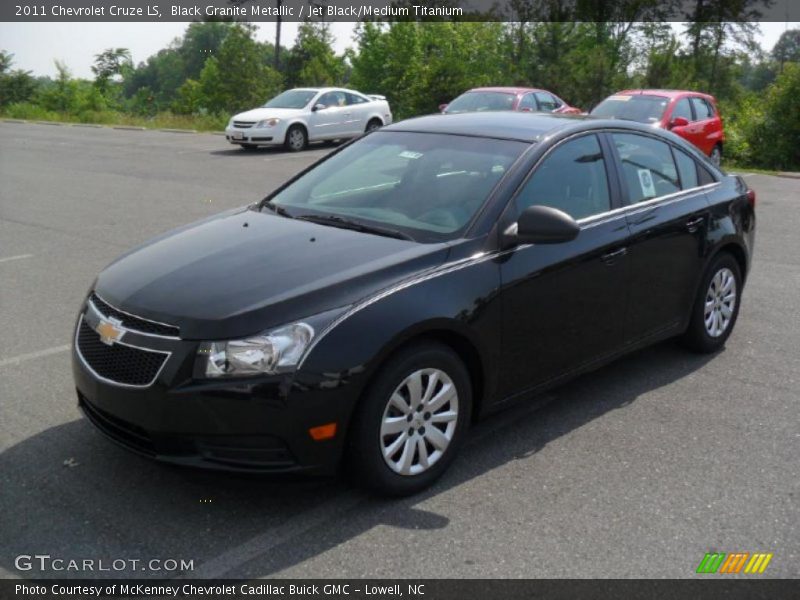 Black Granite Metallic / Jet Black/Medium Titanium 2011 Chevrolet Cruze LS
