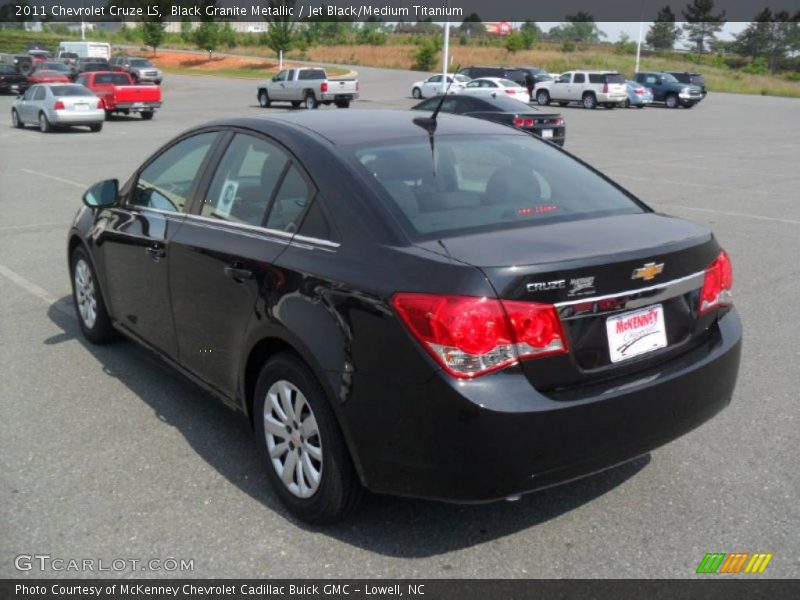 Black Granite Metallic / Jet Black/Medium Titanium 2011 Chevrolet Cruze LS