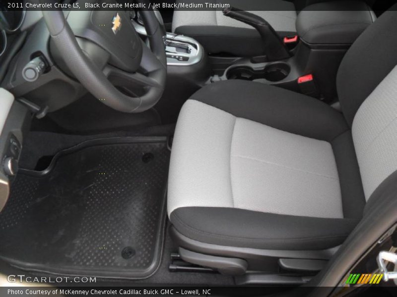 Black Granite Metallic / Jet Black/Medium Titanium 2011 Chevrolet Cruze LS