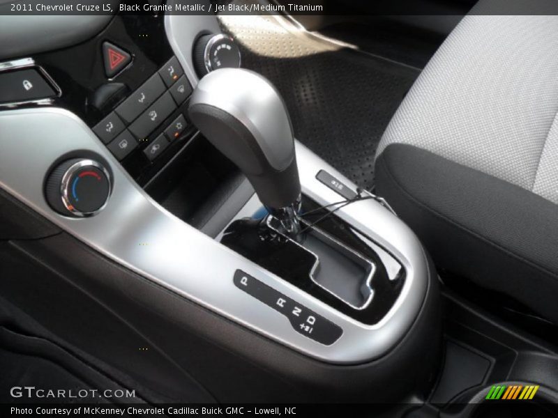 Black Granite Metallic / Jet Black/Medium Titanium 2011 Chevrolet Cruze LS