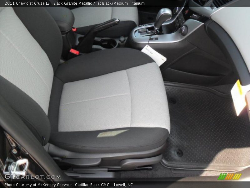 Black Granite Metallic / Jet Black/Medium Titanium 2011 Chevrolet Cruze LS