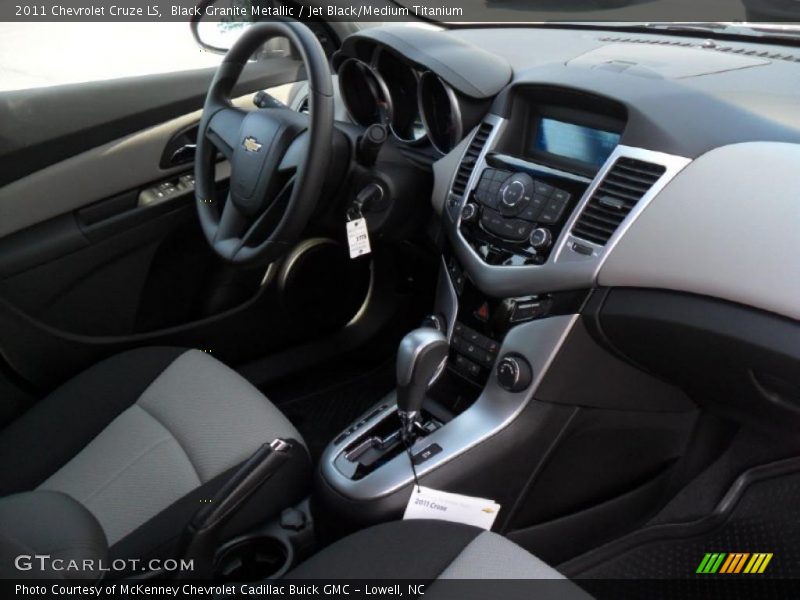 Black Granite Metallic / Jet Black/Medium Titanium 2011 Chevrolet Cruze LS